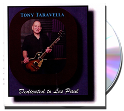 Tony Taravella Dedicated to Les Paul Album Cover